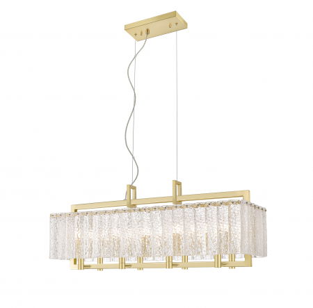Lustre Dormitor - Lustra aurie design clasic PALACE 85 cm metal / sticla, 003064-020100 - Zumaline