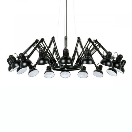 Lustre Dormitor - Lustra/candelabru cu design modern industrial Torger II 50-200 cm cu brate reglabile, JD-182-16 - King