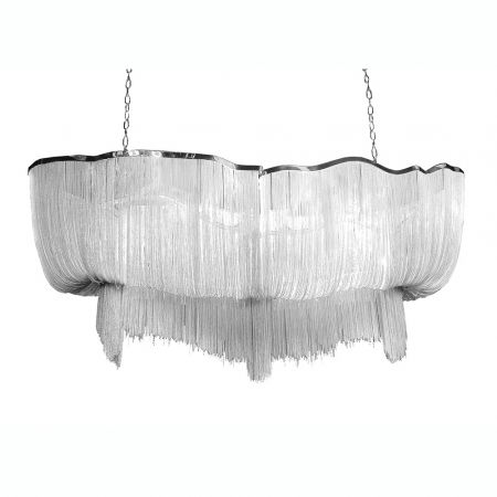 Lustre Dormitor - Lustra/candelabru design lux Beyle, 160x40 cm, aluminiu crom, 1080S3 - King