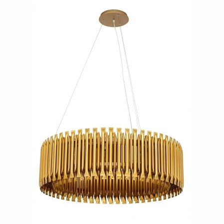 Lustre Dormitor - Lustra/candelabru rotund auriu Dunne design extravagant, 95x95 cm, metal, 1162.S1 - King