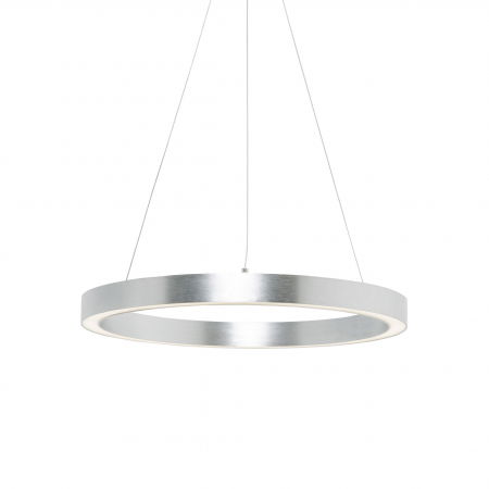 Lustre Dormitor - Lustra cromata design circular CARLO 40 cm metal / plastic, 003064-020122 - Zumaline