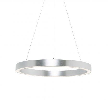 Lustre Dormitor - Lustra cromata design circular CARLO 50 cm metal / plastic, 003064-020123 - Zumaline