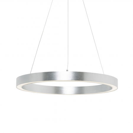 Lustre Dormitor - Lustra cromata design circular CARLO 60 cm metal / plastic, 003064-020124 - Zumaline