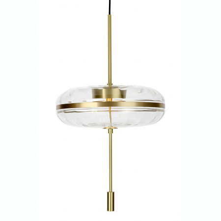 Lustre Dormitor - Lustra design lux Murillo Plate in forma de glob, sticla/suport auriu, MD12001-1-360 - King
