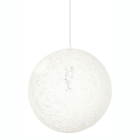 Lustre Dormitor - Lustra design modern alba/neagra Mason 110x110 cm, canepa, 1027S-110.WHITE - King