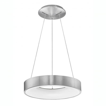 Lustre Dormitor - Lustra dimabila LED rotunda Rondo Slim Ø38/60 cm, argientie/aurie/maro/alba/neagra, 9453434 - Novaluce