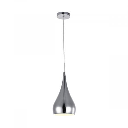 Lustre Dormitor - Lustra cromata design modern ELBA 16 cm metal, 003064-001117 - Zumaline
