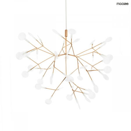Lustre Dormitor - Lustra eleganta design modern Rochelle Ball 72x53 cm, cupru/negru/ auriu, MSE010100203 - King