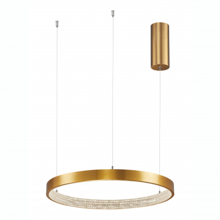 Lustre - Lustra eleganta rotunda aurie cu cristale Draha Ø40/60/80/110 cm, LED dimabil, 9285401 - Novaluce