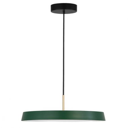 Lustra LED premium disc rotund metal Steen diverse culori, Ø 50 cm, inaltime reglabila, 910623 - Novaluce [0]