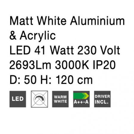 Lustra LED premium disc rotund metal Steen diverse culori, Ø 50 cm, inaltime reglabila, 910623 - Novaluce [14]