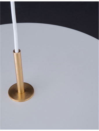 Lustra LED premium disc rotund metal Steen diverse culori, Ø 50 cm, inaltime reglabila, 910623 - Novaluce [12]