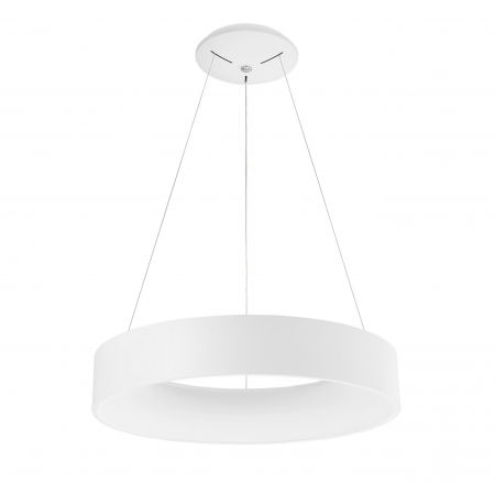 Lustra moderna rotunda LED Rondo Full Ø60 cm, metal maro/gri/negru/alb, 6167205 - Novaluce [0]