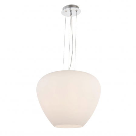 Lustre Dormitor - Lustra pe cablu moderna Nadav sticla alba/fumurie, aurie, 30/40 cm, AZ 3176 - Azzardo