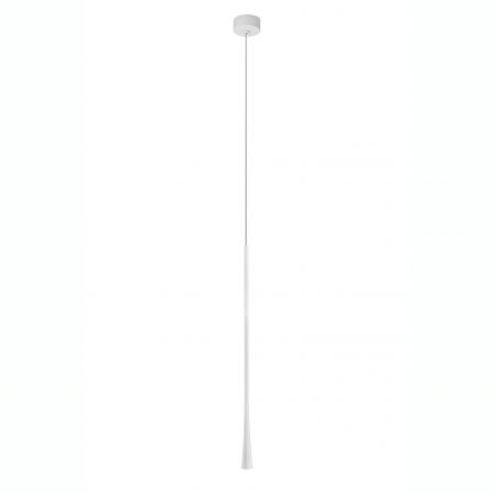 Lustre Dormitor - Lustra pendul alba/neagra Govin LED 7W, design modern metal, 9102592 - Novaluce