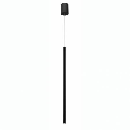 Lustre Dormitor - Lustra pendul LED alba/neagra Youri Ø2.5x60 cm, metal, 9184022 - Novaluce