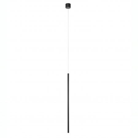 Lustre Dormitor - Lustra pendul neagra/aurie Gohar 60 cm LED stil minimalist, modul, 9088103 - Novaluce