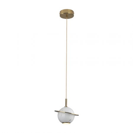 Lustre Dormitor - Lustra premium Planet tip pendul, LED, inaltime ajustabila, P0413 - Maxlight