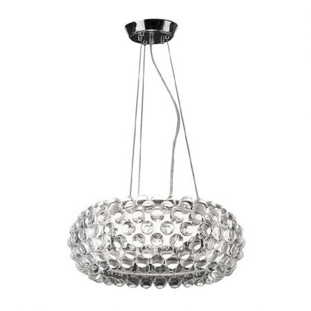 Lustre Dormitor - Lustra rotunda de lux Azhar diverse dimensiuni, detalii transparente acril, AZ 0057 - Azzardo