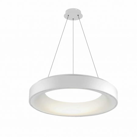Lustre Dormitor - Lustra rotunda LED dimabila alba/neagra/gri Ivay Ø 45/55/78 cm, design modern, AZ 3436 - Azzardo