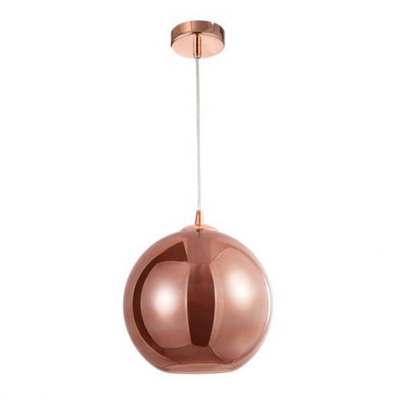 Lustra rotunda sticla cupru/auriu Tabani Ø 25/35 cm, inaltime reglabila, 9080351 - Novaluce [6]