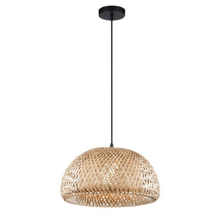 Lustre Dormitor - Lustra tip pendul Amaia din bambus Ø 39 cm, inaltime reglabila, 9142498 - Novaluce