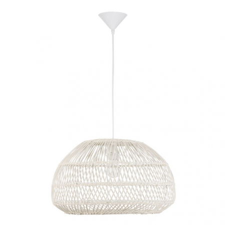 Lustre Dormitor - Lustra tip pendul Vedrana din bambus Ø 50 cm, inaltime reglabila, 9586431 - Novaluce