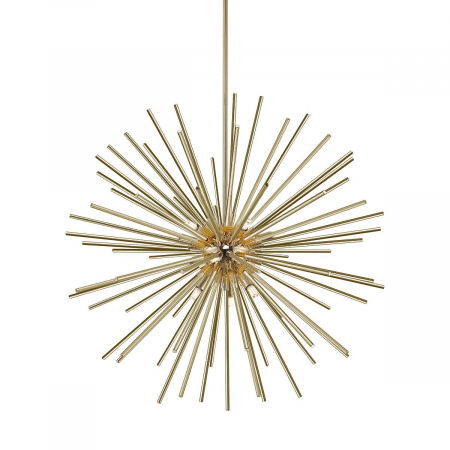 Lustre Dormitor - Lustra sferica aurie URCHIN Ø78 cm, design modern metal/sticla, 003064-011261 - Zumaline