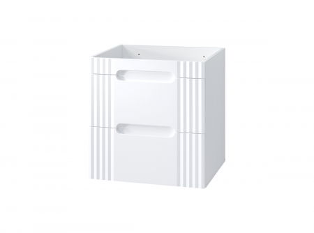 Produse - Masca lavoar baie suspendata, diferite dimensiuni, finisaj Fiji White, MDF alb Comad