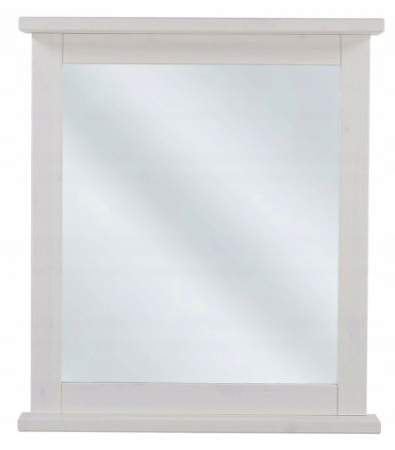 Produse - Oglinda baie 70x80 cm, rama lemn masiv, design vintage, model Romantic, COMAD