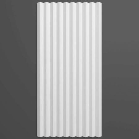 Produse - Panou decorativ 3D din poliuretan flexibil, model Riflaj W370F - 25x1.6x280 cm