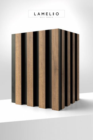 Panou riflat 3D Vasco, Oak Craft, 270x11.7cm, Lamelio [3]