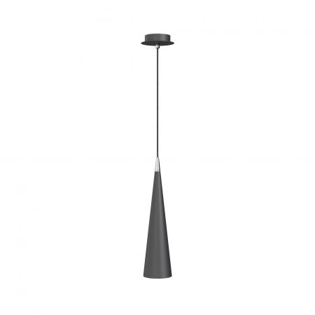 Lustre Dormitor - Pendul Nevill P318PL-01B, 1xGU10, negru, IP20, Maytoni