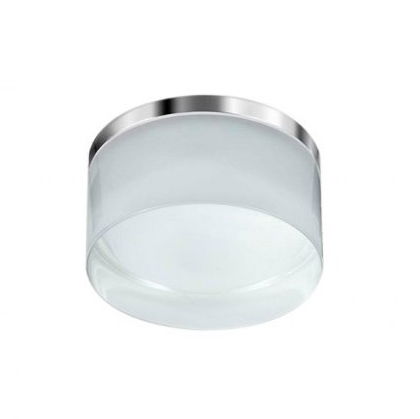 Lustra baie - Spot baie LED aplicat Wum 5,5 cm, crom/acril, design modern, AZ 2774 - Azzardo