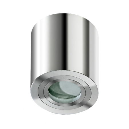 Lustra baie - Spot lumina aplicat pentru baie Boga Ø9 cm crom/alb, design modern, AZ 2691 - Azzardo