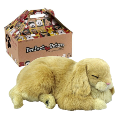 Interactive - Iepuraș de pluș Minilop Perfect Petzzz care respiră