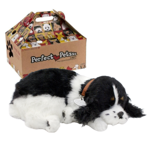 Interactive - Cățeluș de pluș Cocker Spaniel Perfect Petzzz care respiră