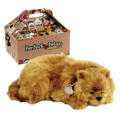 Interactive - Cățeluș de pluș Pomeranian Perfect Petzzz care respiră