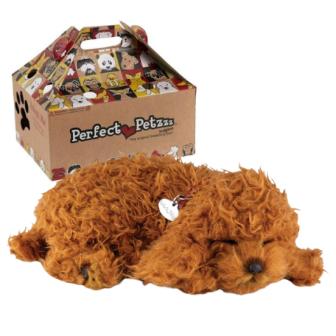 Interactive - Cățeluș de pluș Pudel Toy Perfect Petzzz care respiră