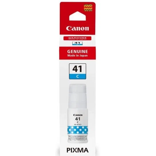 Cerneala pentru imprimate - Cerneală Canon Original GI-41 Cyan, 70ml