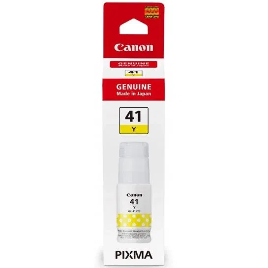 Cerneala pentru imprimate - Cerneală Canon Original GI-41 Yellow, 70ml