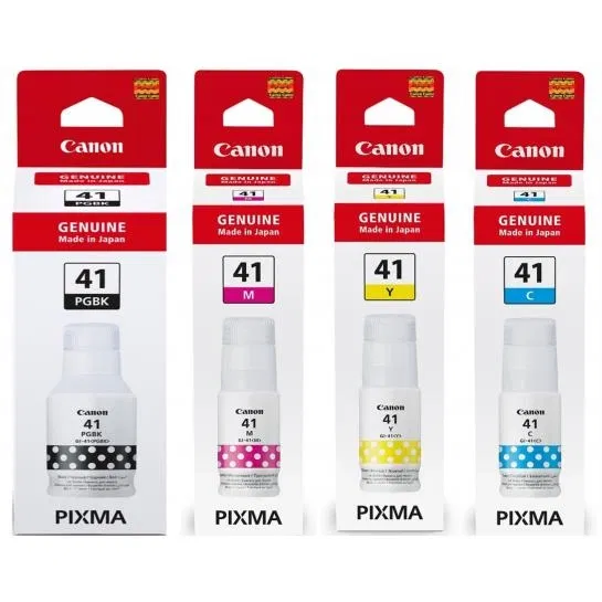 Cerneala pentru imprimate - Cerneala Canon Originala GI-41 (4 culori)