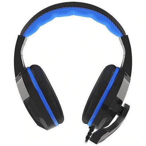 Calculatoare - Genesis Headset Argon 100, Stereo, Black-Blue