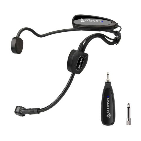 Electronice - Kimafun Wireless Microphone 2.4GHz KM-G100-1, Black