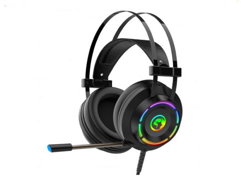 Calculatoare - Marvo Headset Wired Gaming HG9062, USB 7.1, Colors Rainbow