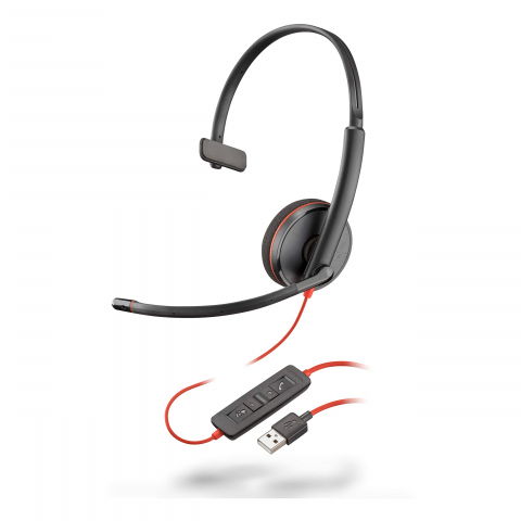 Calculatoare - Plantronics Blackwire C3220 Headset USB-A