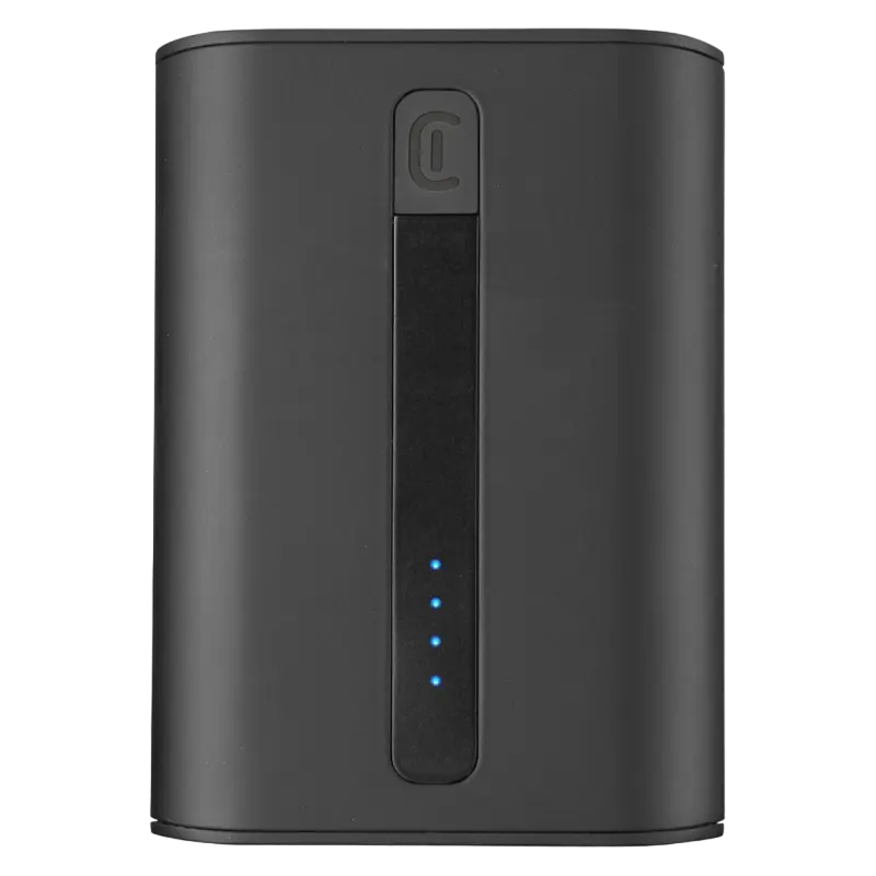 PowerBank - Power Bank Cellularline 10000mAh, PD Thunder, Negru