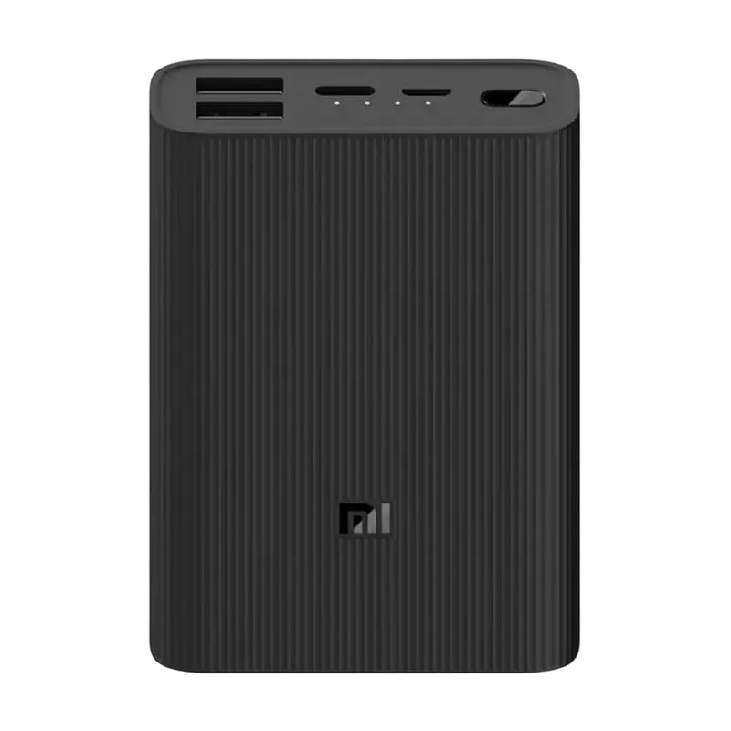 PowerBank - Power Bank Xiaomi 3, 10000 mAh, 22.5W Ultra Compact, Negru