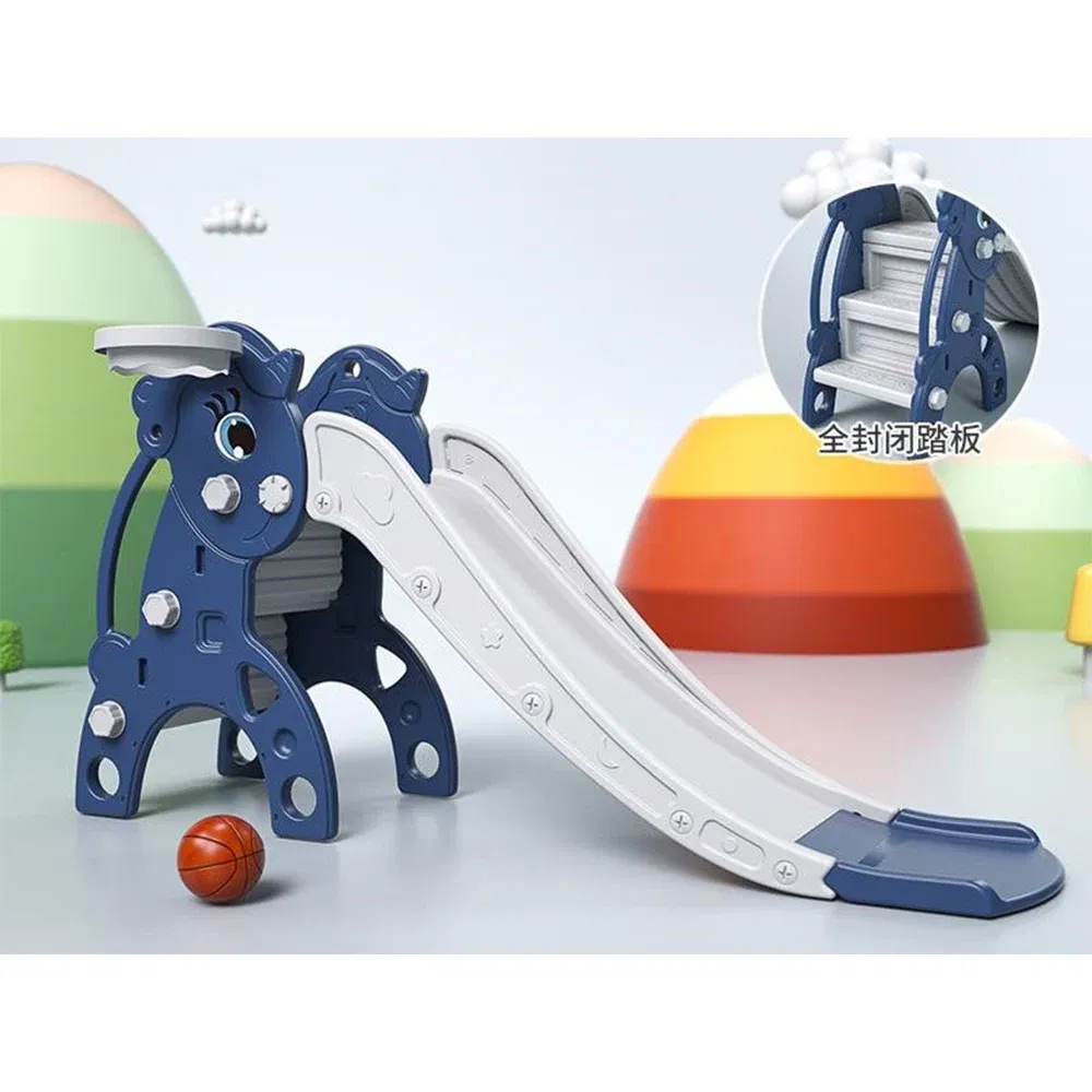 Teren de joaca - Tobogan albastru pentru copii ChiToys