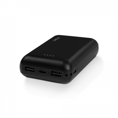 PowerBank - ttec Powerbank 10.000 mAh Duo ReCharger USB-C Input/Output, Black